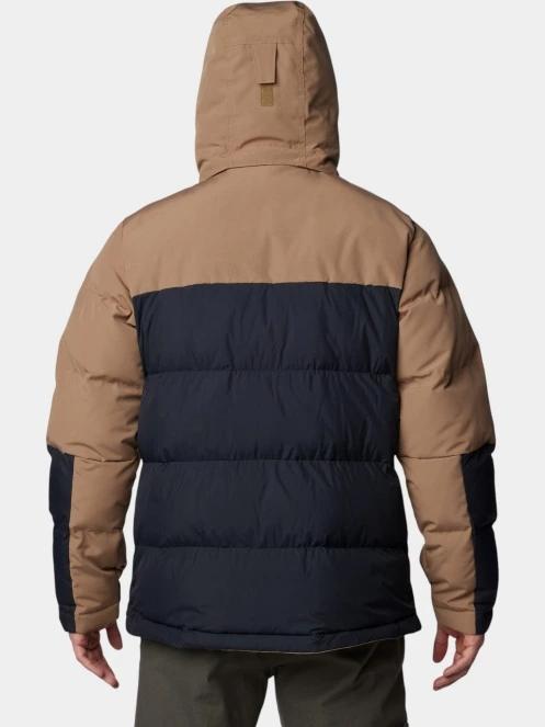 Columbia Marquam Peak Fusion II Jacket férfi télikabát barna színben 4