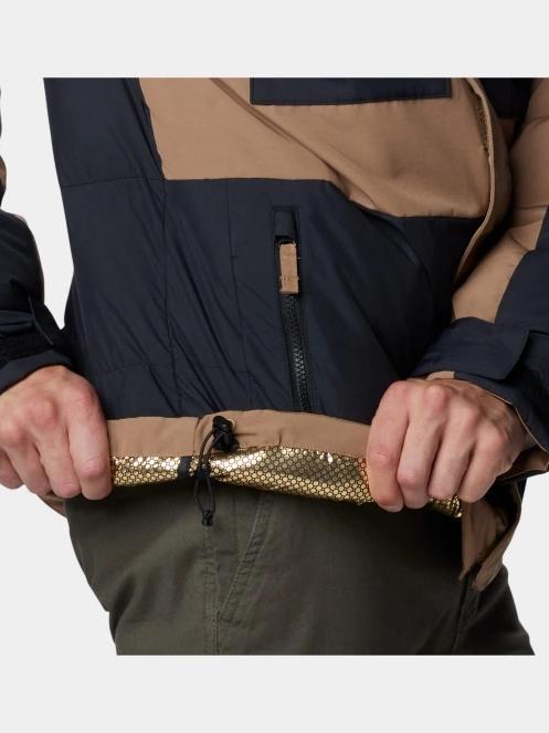 Columbia Marquam Peak Fusion II Jacket férfi télikabát barna színben 7