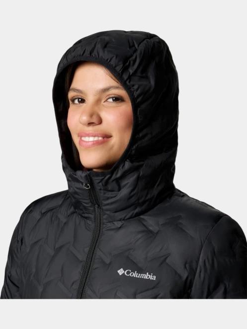 Columbia Delta Ridge II Long Down Jacket női pehelykabát fekete színben 8