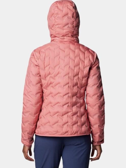Columbia Delta Ridge II Down Hooded Jacket női pehelykabát rózsaszín színben 4