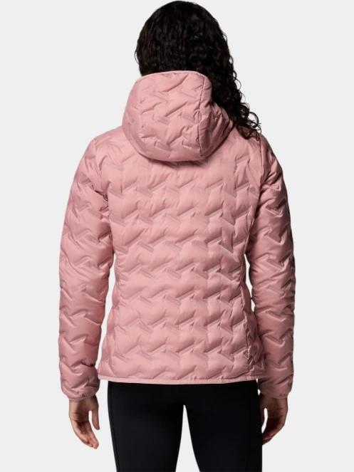 Columbia Delta Ridge II Down Hooded Jacket női pehelykabát rózsaszín színben 4