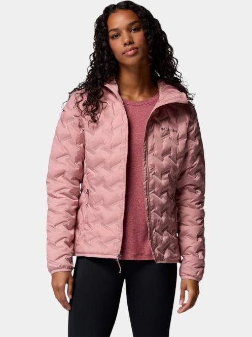 Columbia Delta Ridge II Down Hooded Jacket női pehelykabát rózsaszín színben 5