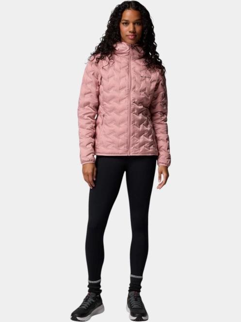Columbia Delta Ridge II Down Hooded Jacket női pehelykabát rózsaszín színben 6
