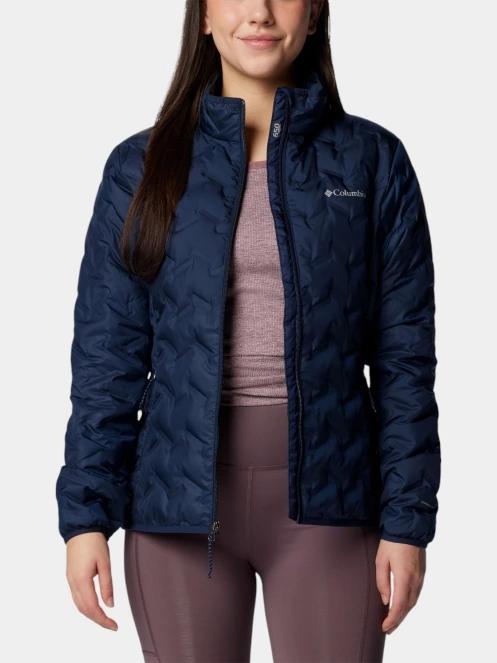 Columbia Delta Ridge II Down Jacket női pehelykabát kék színben 5