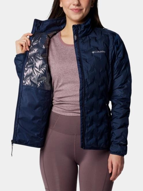 Columbia Delta Ridge II Down Jacket női pehelykabát kék színben 6