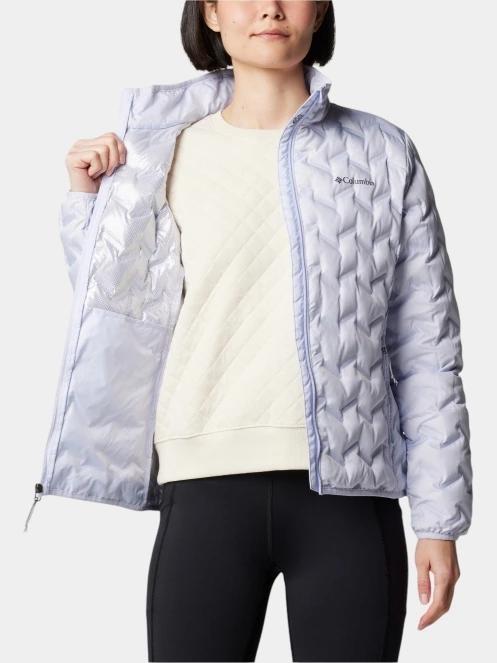Columbia Delta Ridge II Down Jacket női pehelykabát kék színben 6
