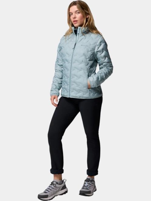 Columbia Delta Ridge II Down Jacket női pehelykabát kék színben 6
