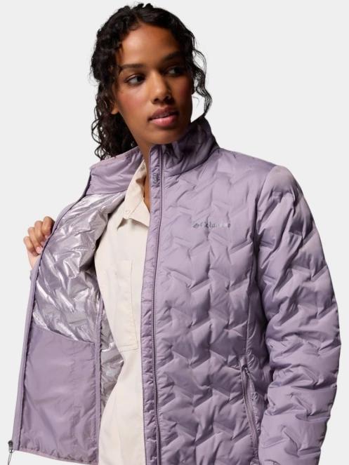 Columbia Delta Ridge II Down Jacket női pehelykabát lila színben 6