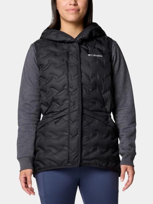 Columbia Delta Ridge II Down Hooded Vest női mellény fekete színben 2
