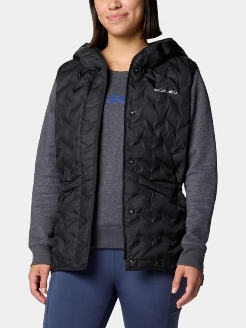 Columbia Delta Ridge II Down Hooded Vest női mellény fekete színben 5