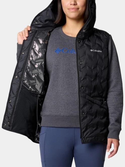 Columbia Delta Ridge II Down Hooded Vest női mellény fekete színben 6