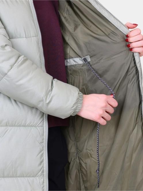 Columbia Puffect II Long Jacket női télikabát zöld színben 6