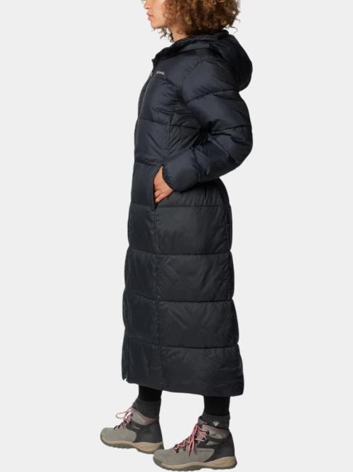 Columbia Puffect II Long Jacket női télikabát fekete színben 3
