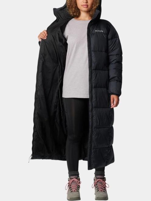 Columbia Puffect II Long Jacket női télikabát fekete színben 6