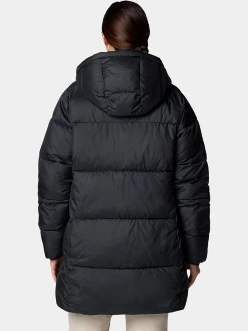 Columbia Puffect II Mid Hooded Jacket női télikabát fekete színben 4