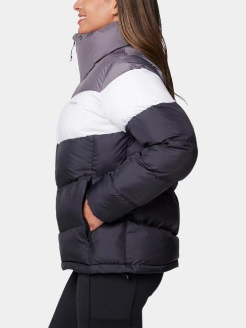 Columbia Puffect II Colorblock Jacket női átmeneti kabát fekete színben 3