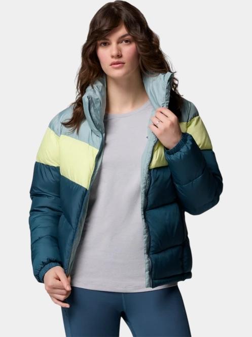 Columbia Puffect II Colorblock Jacket női átmeneti kabát kék színben 5