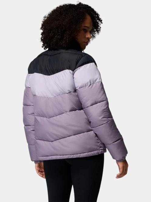 Columbia Puffect II Colorblock Jacket női átmeneti kabát lila színben 4