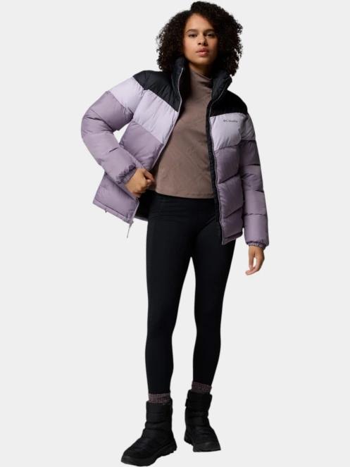 Columbia Puffect II Colorblock Jacket női átmeneti kabát lila színben 6