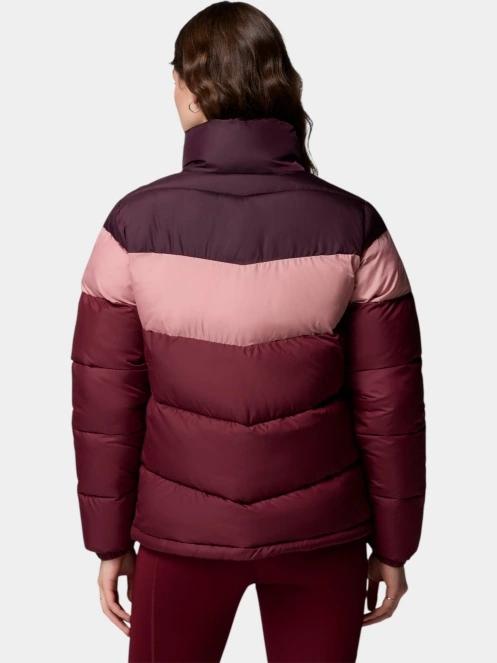 Columbia Puffect II Colorblock Jacket női átmeneti kabát piros színben 4