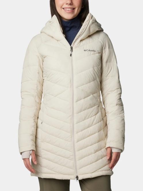 Columbia Joy Peak II Mid Jacket női télikabát homok színben 2