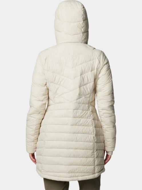 Columbia Joy Peak II Mid Jacket női télikabát homok színben 4