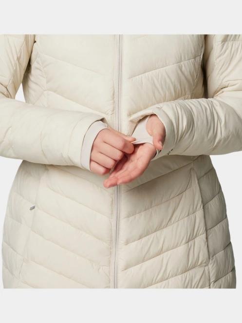 Columbia Joy Peak II Mid Jacket női télikabát homok színben 7