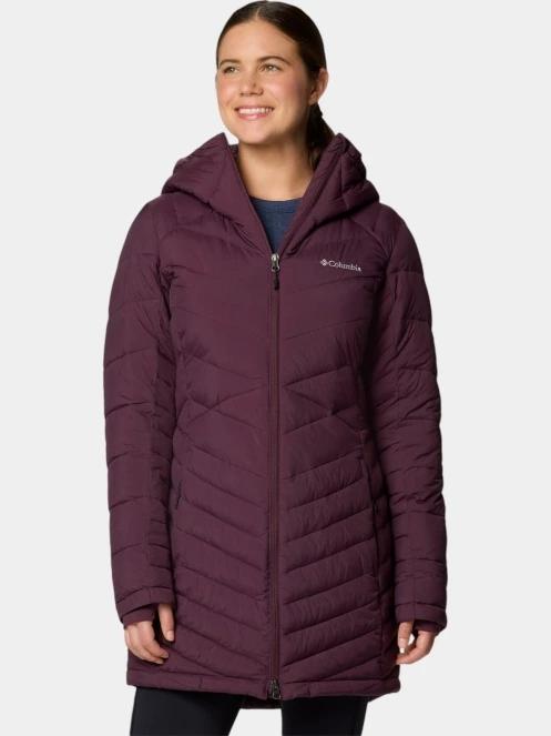 Columbia Joy Peak II Mid Jacket női télikabát piros színben 2