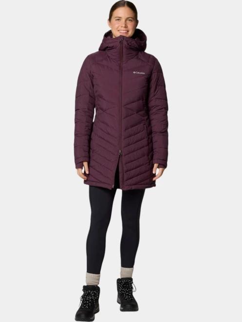 Columbia Joy Peak II Mid Jacket női télikabát piros színben 5