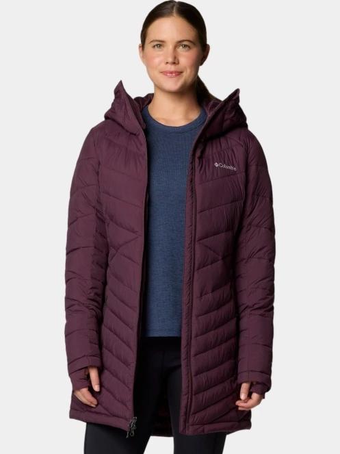 Columbia Joy Peak II Mid Jacket női télikabát piros színben 6