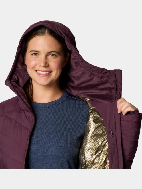 Columbia Joy Peak II Mid Jacket női télikabát piros színben 8