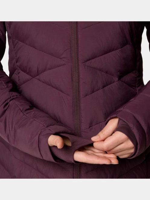 Columbia Joy Peak II Mid Jacket női télikabát piros színben 9