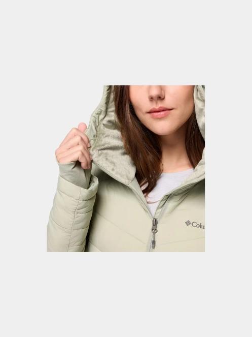 Columbia Joy Peak II Mid Jacket női télikabát zöld színben 8