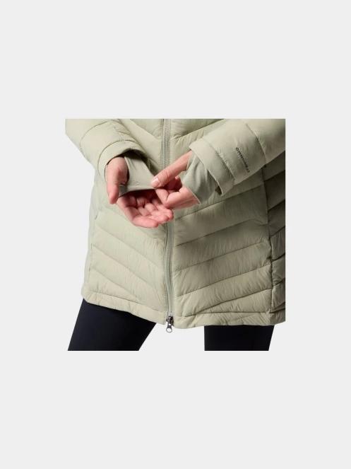 Columbia Joy Peak II Mid Jacket női télikabát zöld színben 9