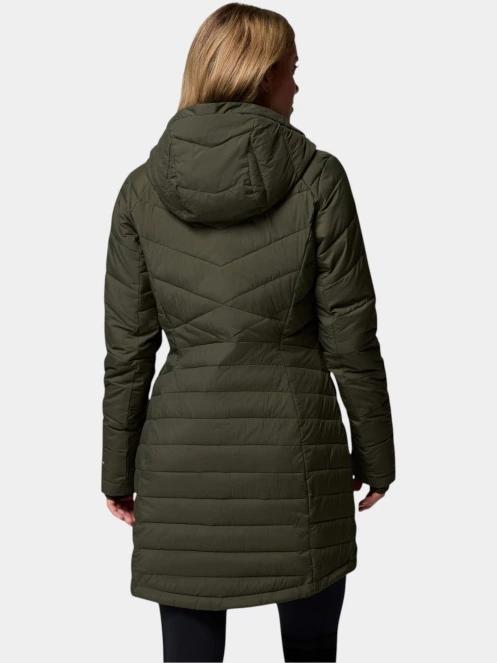 Columbia Joy Peak II Mid Jacket női télikabát zöld színben 4