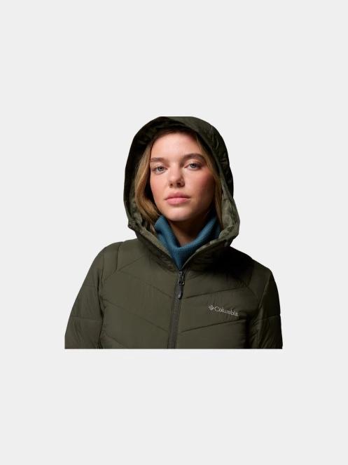 Columbia Joy Peak II Mid Jacket női télikabát zöld színben 7