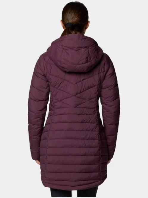 Columbia Joy Peak II Mid Jacket női télikabát piros színben 4