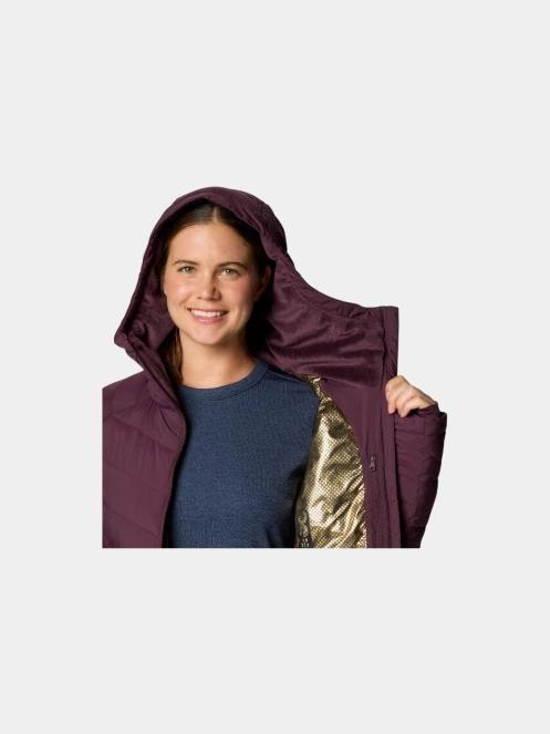 Columbia Joy Peak II Mid Jacket női télikabát piros színben 7