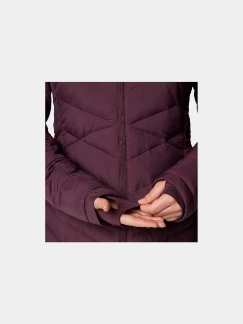 Columbia Joy Peak II Mid Jacket női télikabát piros színben 9