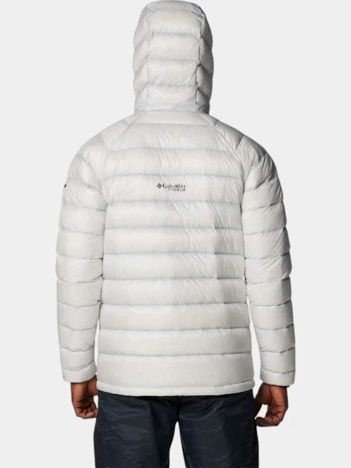 Columbia Arctic Crest Down Hooded Jacket férfi átmeneti kabát szürke színben 4