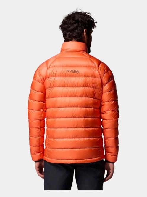 Columbia Arctic Crest Down Jacket férfi átmeneti kabát narancssárga színben 4