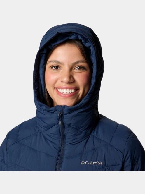 Columbia Joy Peak II Hooded Jacket női télikabát kék színben 8