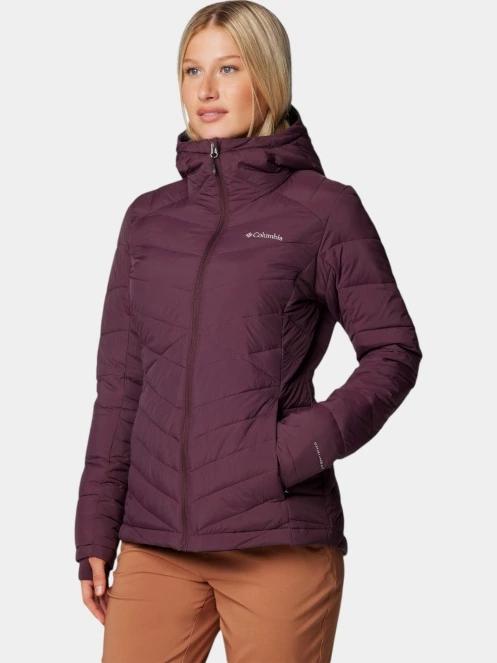 Columbia Joy Peak II Hooded Jacket női télikabát piros színben 3
