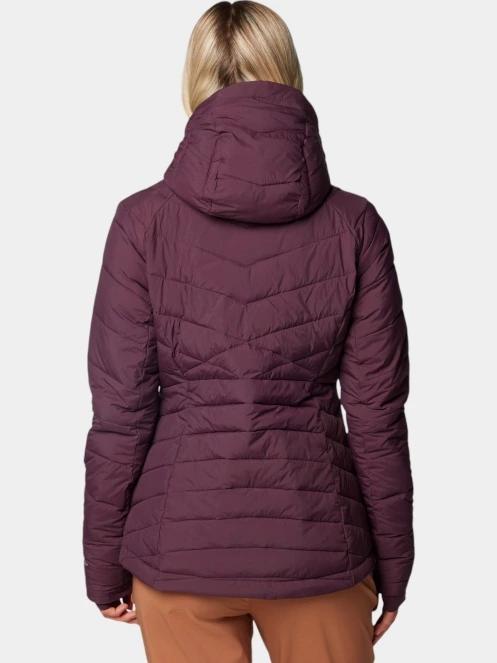 Columbia Joy Peak II Hooded Jacket női télikabát piros színben 4