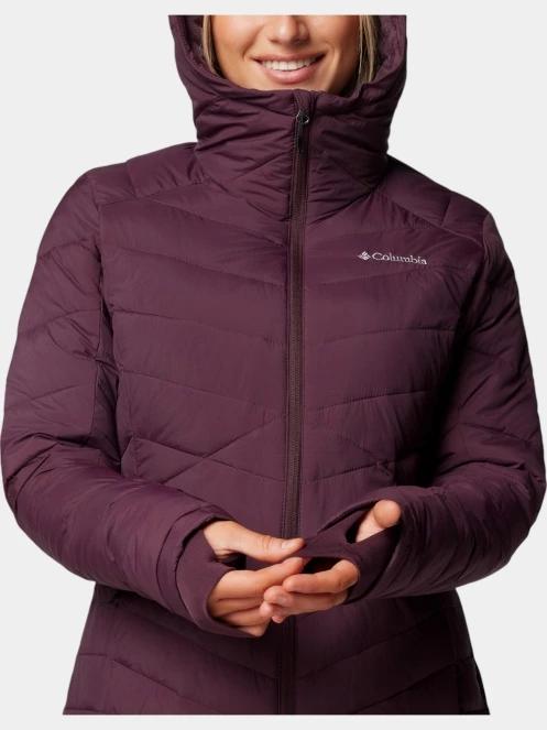 Columbia Joy Peak II Hooded Jacket női télikabát piros színben 8