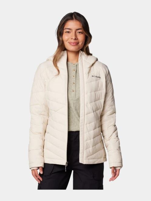 Columbia Joy Peak II Hooded Jacket női átmeneti kabát homok színben 7