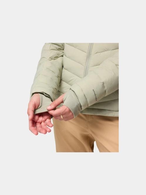 Columbia Joy Peak II Hooded Jacket női átmeneti kabát zöld színben 7