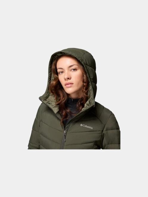Columbia Joy Peak II Hooded Jacket női átmeneti kabát zöld színben 7