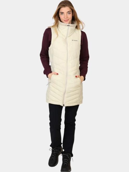 Columbia Joy Peak II Long Vest női mellény homok színben 7