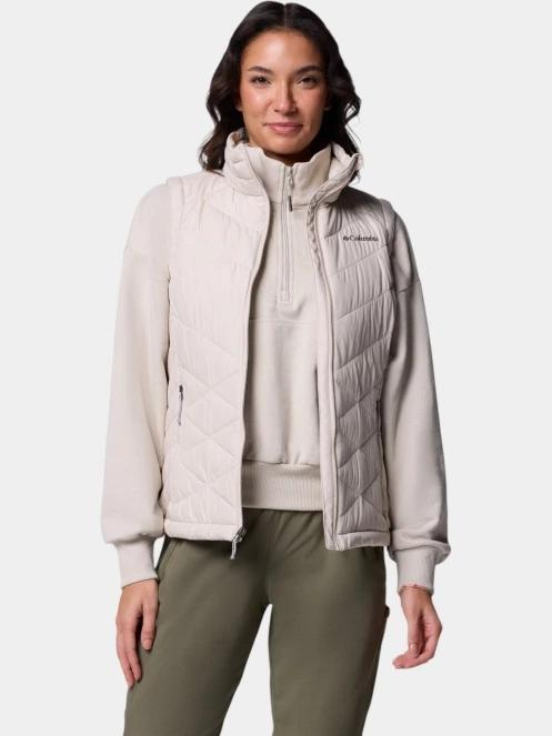 Columbia Heavenly II Vest női mellény homok színben 5
